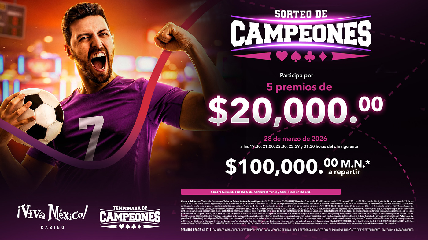 Sorteo de campeones